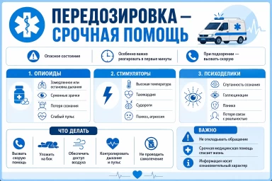 Помощь при передозировке в Комсомольске-на-Амуре